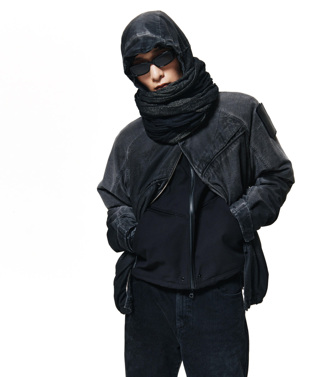 XLIM - Ep.8 01 Jacket (Washed Black) product image 15 | TRAB K-Fashion Australia
