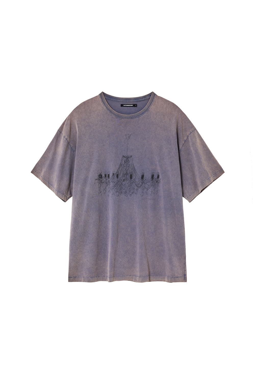 Hatchingroom - Chandelier Tee Bleached (Blue) product image 1 | TRAB K-Fashion Australia