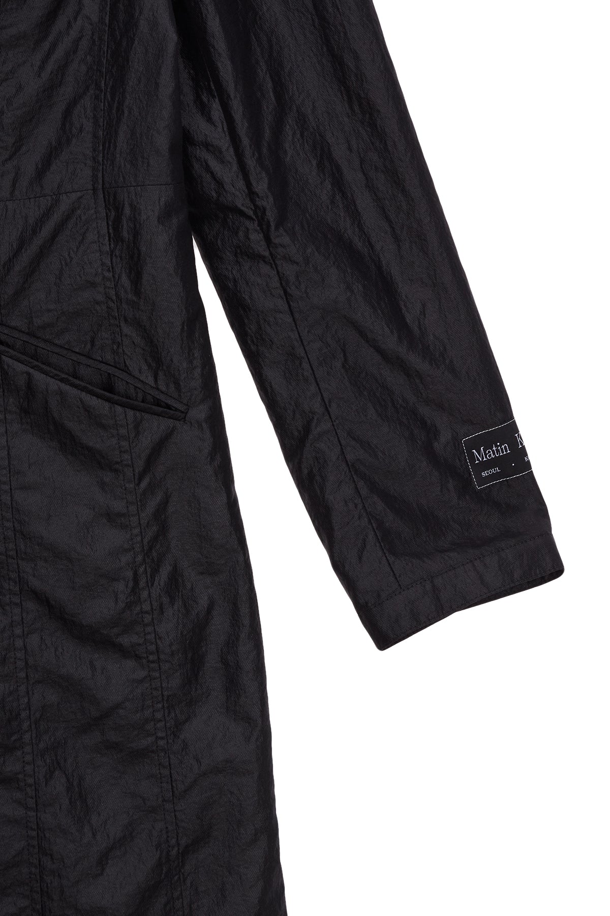 Matin Kim - Tailored Coating Coat (Black) product image 4 | TRAB K-Fashion Australia