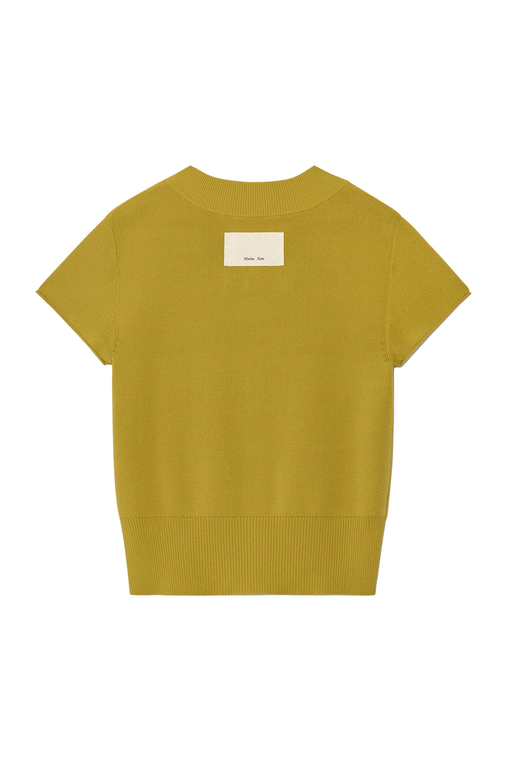 Matin Kim - Pocket Point Half Cardigan (Olive) product image 2 | TRAB K-Fashion Australia