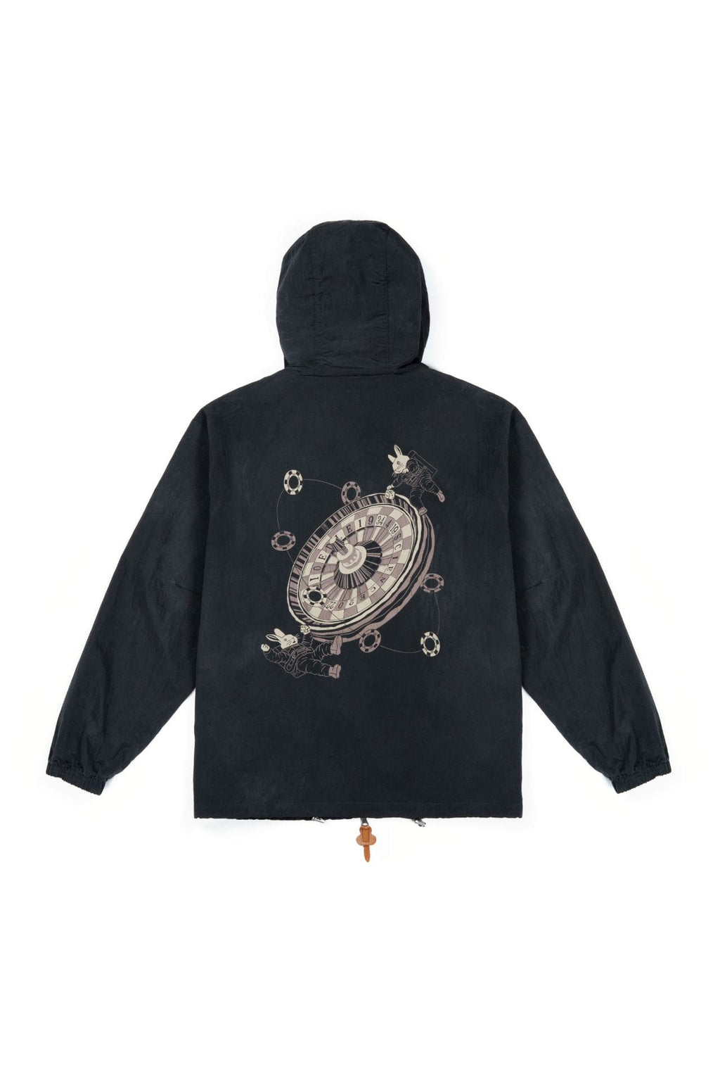 Ioedle - Zero Gravity Casino Windbreaker (Black) product image 3 | TRAB K-Fashion Australia