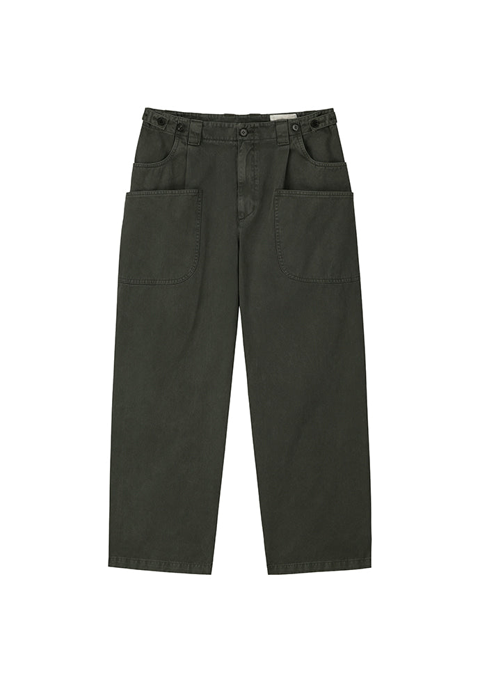 Art if acts - French Workwear Pants (Khaki) product image 7 | TRAB K-Fashion Australia