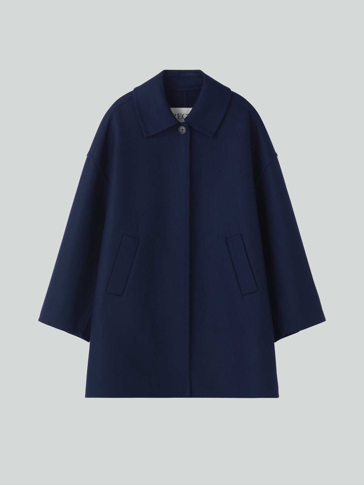 Recto - Oversized Handmade Hoody Coat (Navy) product image 10 | TRAB K-Fashion Australia