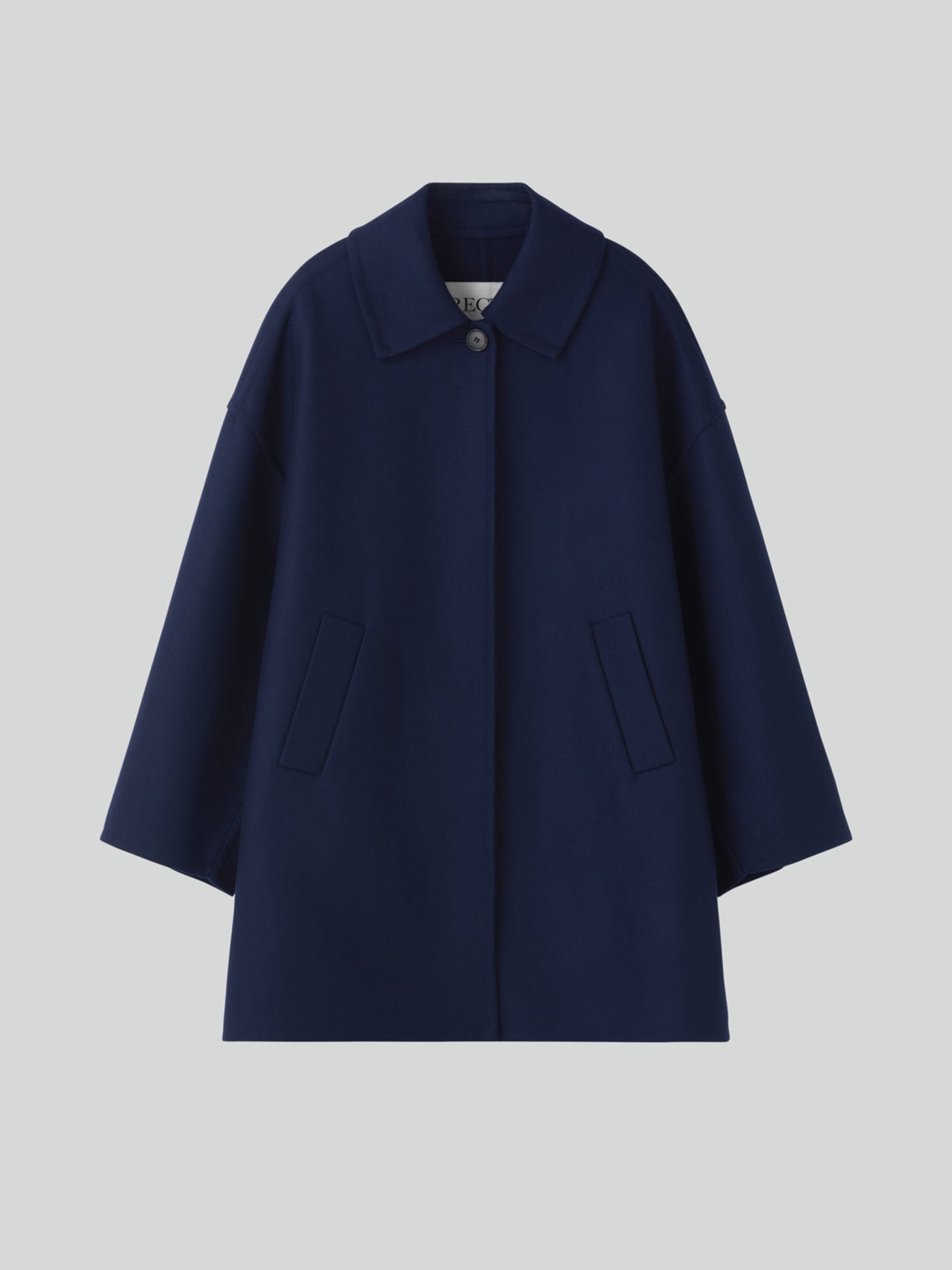 Recto - Oversized Handmade Hoody Coat (Navy) product image 10 | TRAB K-Fashion Australia