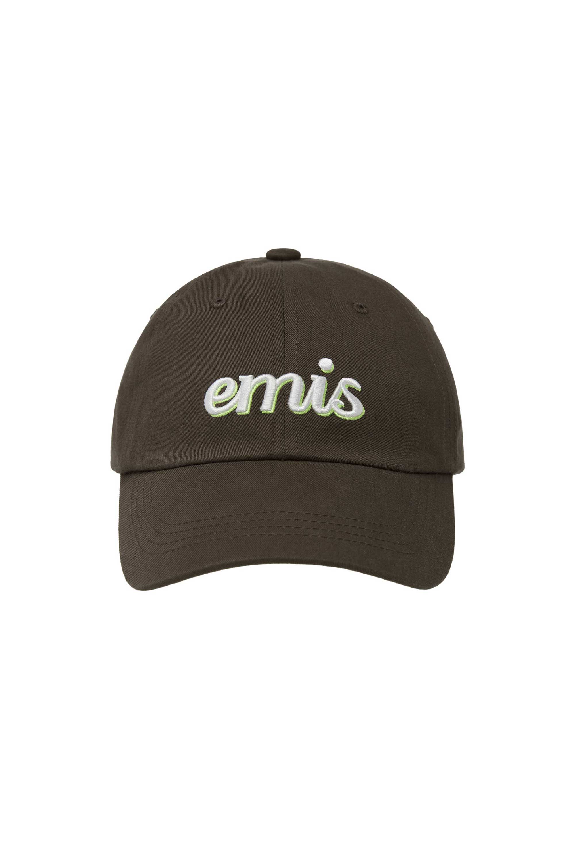 Emis - Layered Logo Ball Cap (Brown) product image 1 | TRAB K-Fashion Australia