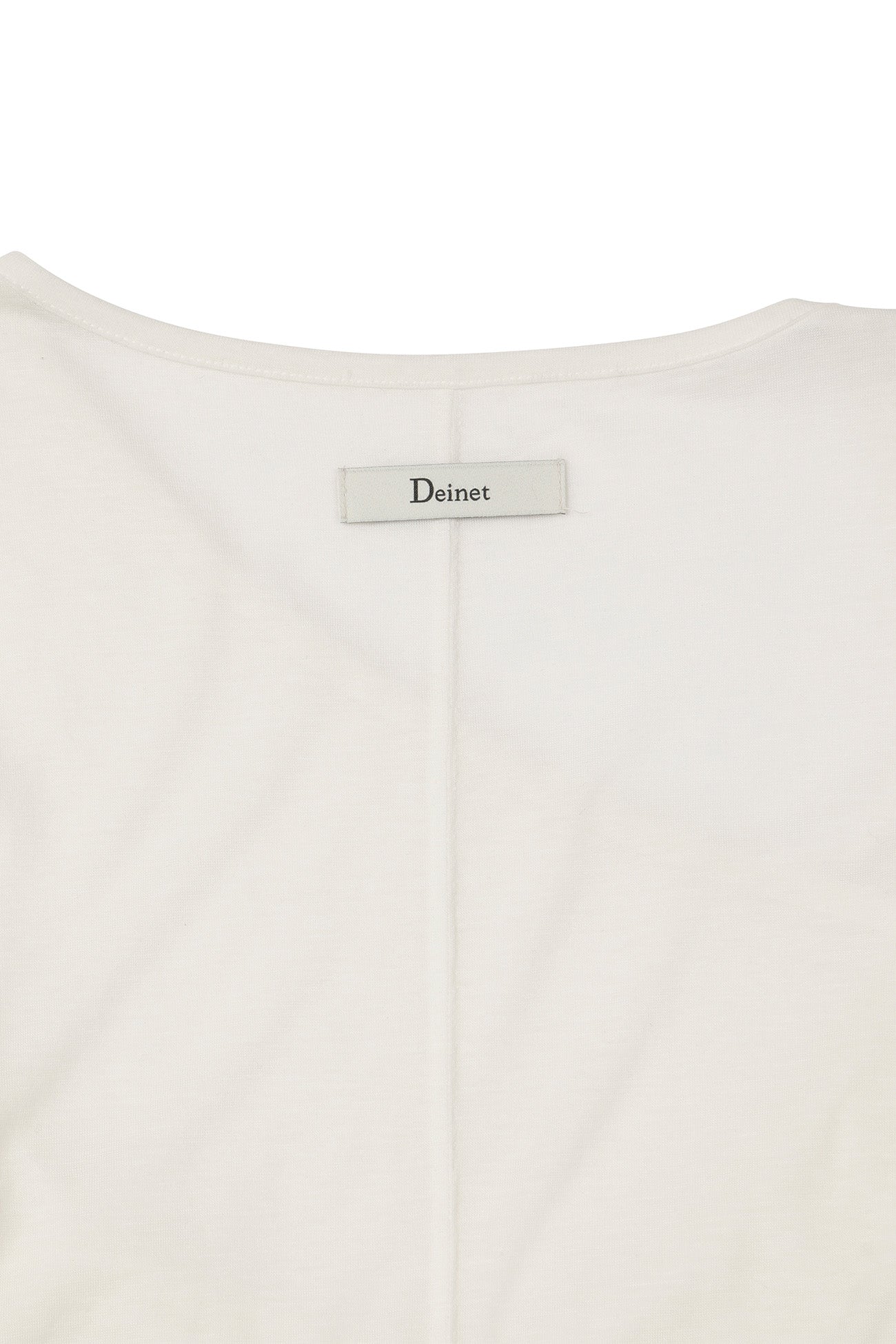 Deinet - One Shoulder Draped Asymmetric Top (White) product image 15 | TRAB K-Fashion Australia