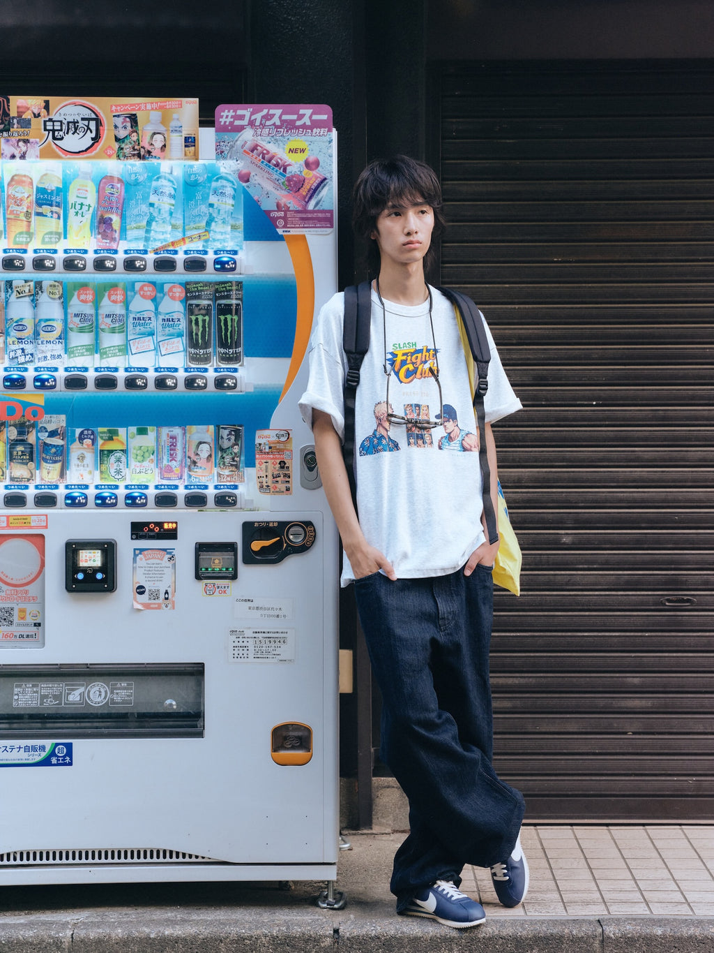 Stu - Fight Club T-Shirt Melange (Grey) product image 9 | TRAB K-Fashion Australia