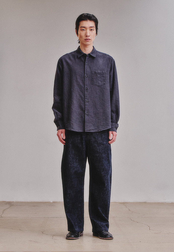Art if acts - Washed Linen Shirt (Stone) product image 4 | TRAB K-Fashion Australia