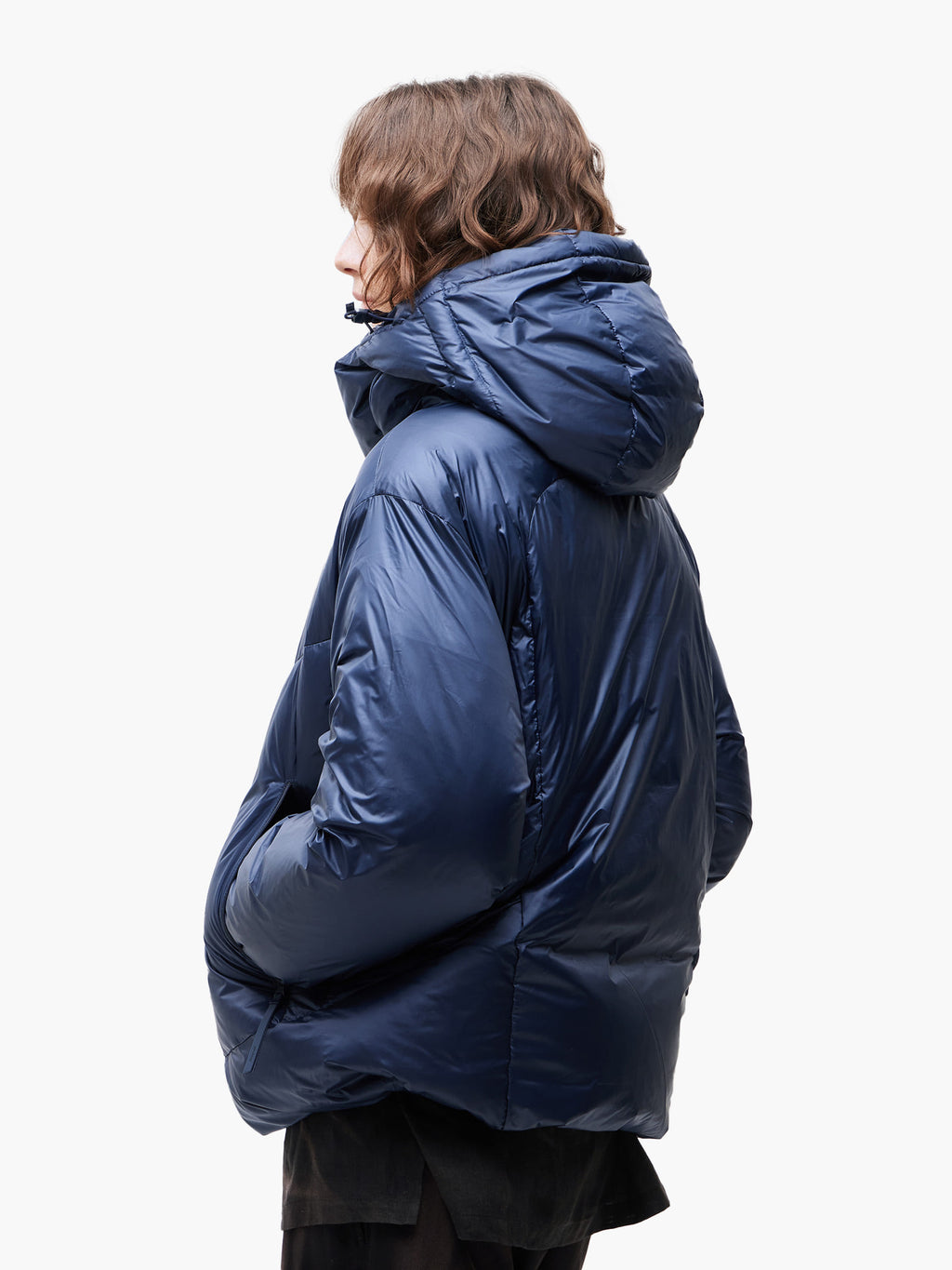 Jiyong Kim - Heavy Down Jacket (Navy) product image 5 | TRAB K-Fashion Australia