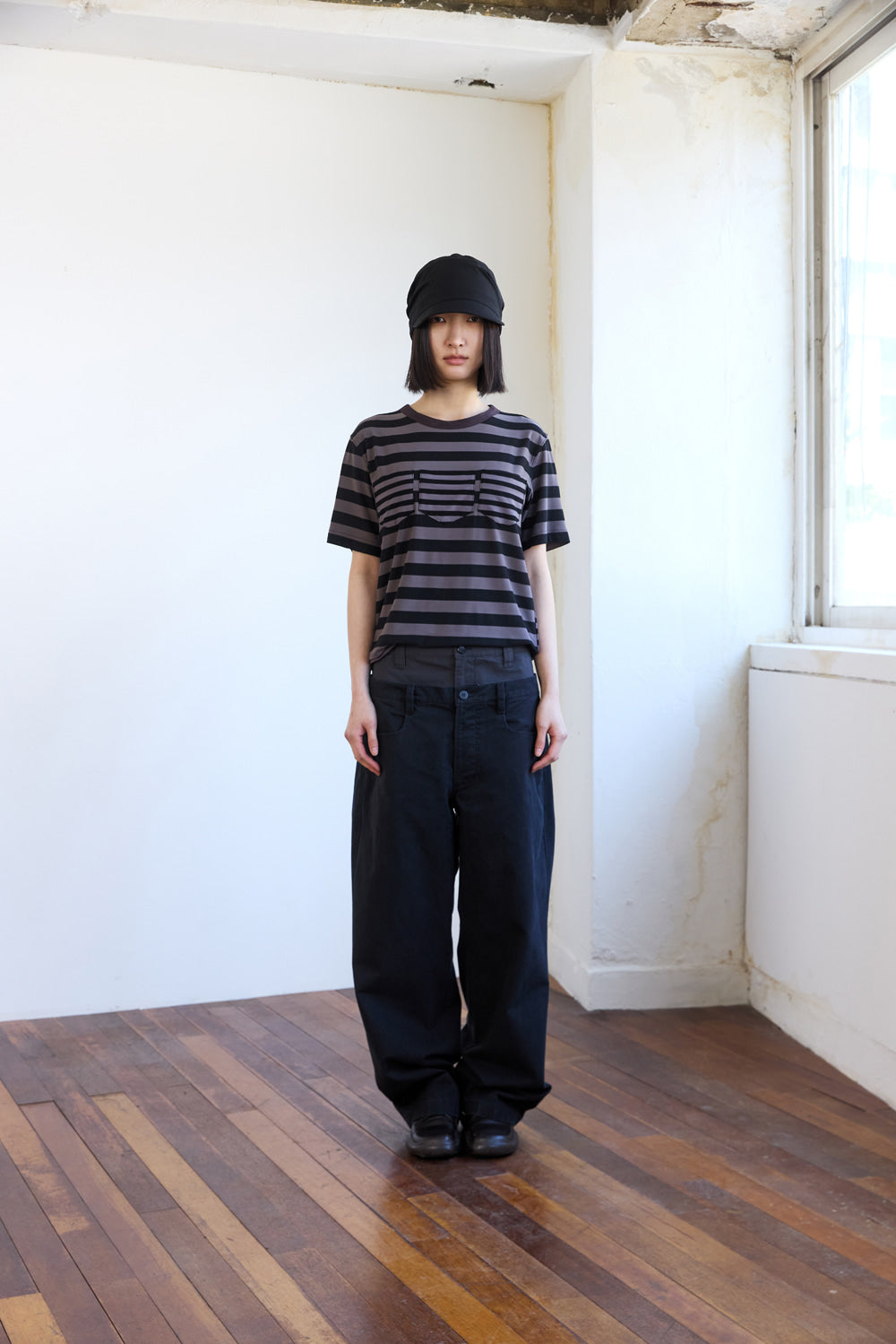 Hatchingroom - Bellows Cap (Black) product image 5 | TRAB K-Fashion Australia