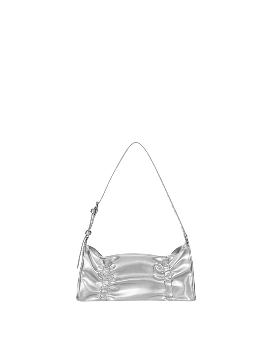 Stand Oil - Pleats Bag (Silver) product image 1 | TRAB K-Fashion Australia