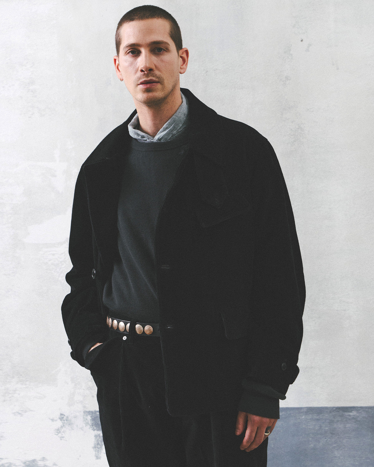 Eastlogue - Architect Work Jacket (Black Corduroy) product image 2 | TRAB K-Fashion Australia