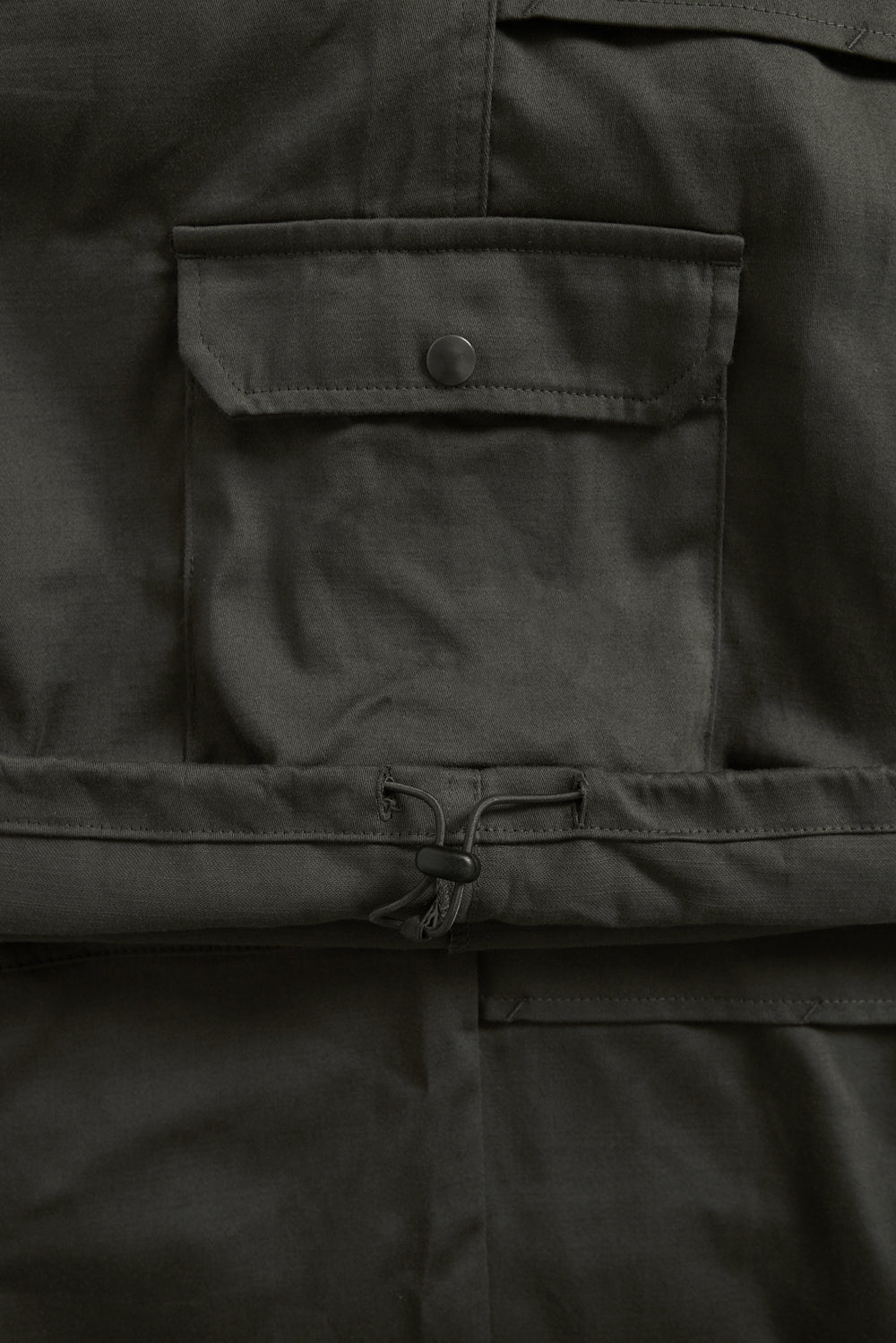 Hatchingroom - Zip Cargo Work Pants Dark (Khaki) product image 7 | TRAB K-Fashion Australia