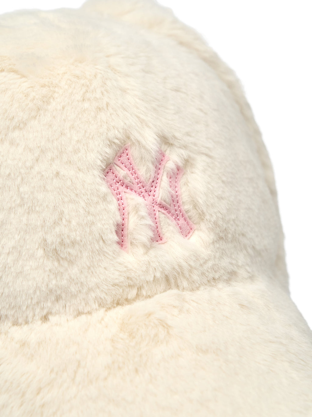 MLB Korea - MLB Bunny Colorful Fur Unstructured Ball Cap New York Yankees (Cream) product image 6 | TRAB K-Fashion Australia