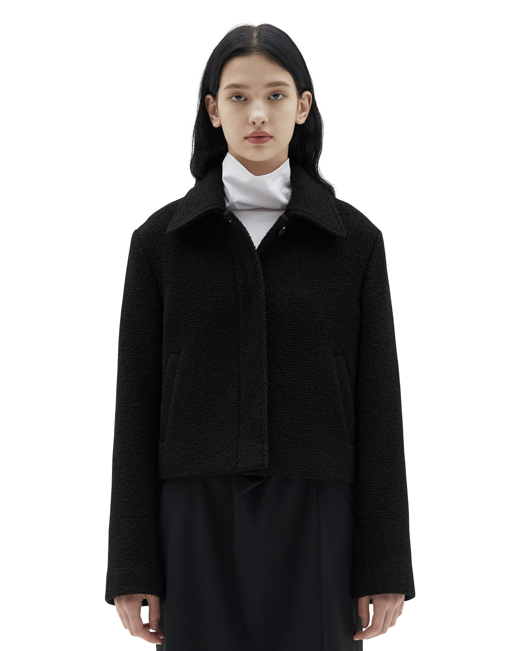 Brownyard - Wool Blend Jacket (Black) product image 1 | TRAB K-Fashion Australia