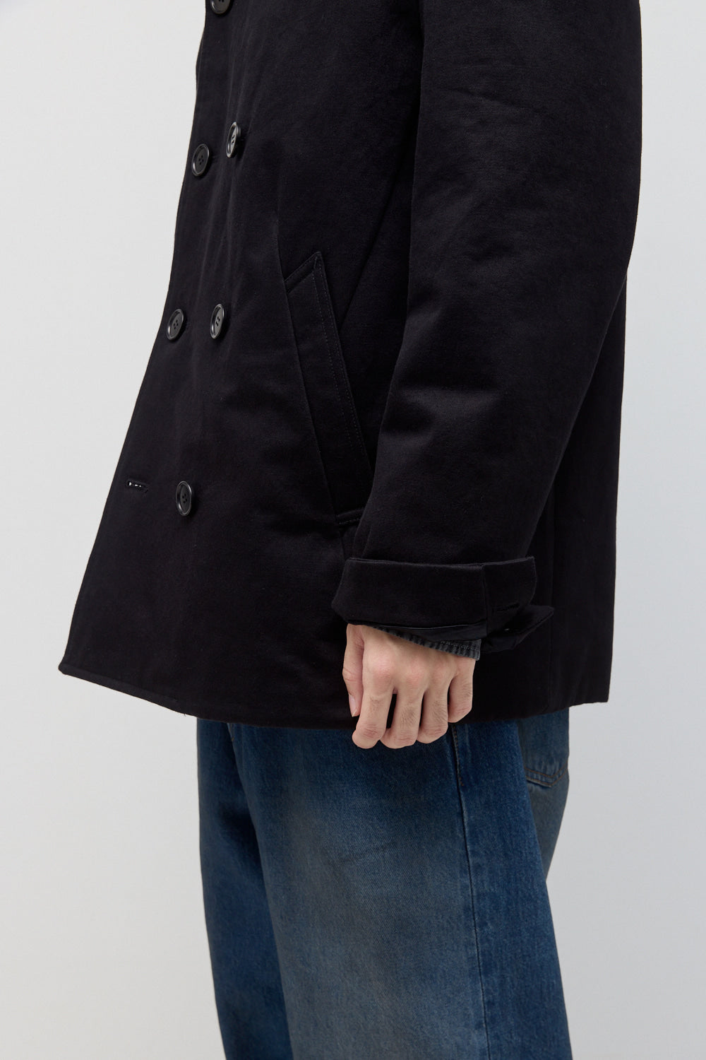 Hatchingroom - Pea Coat (Black) product image 10 | TRAB K-Fashion Australia