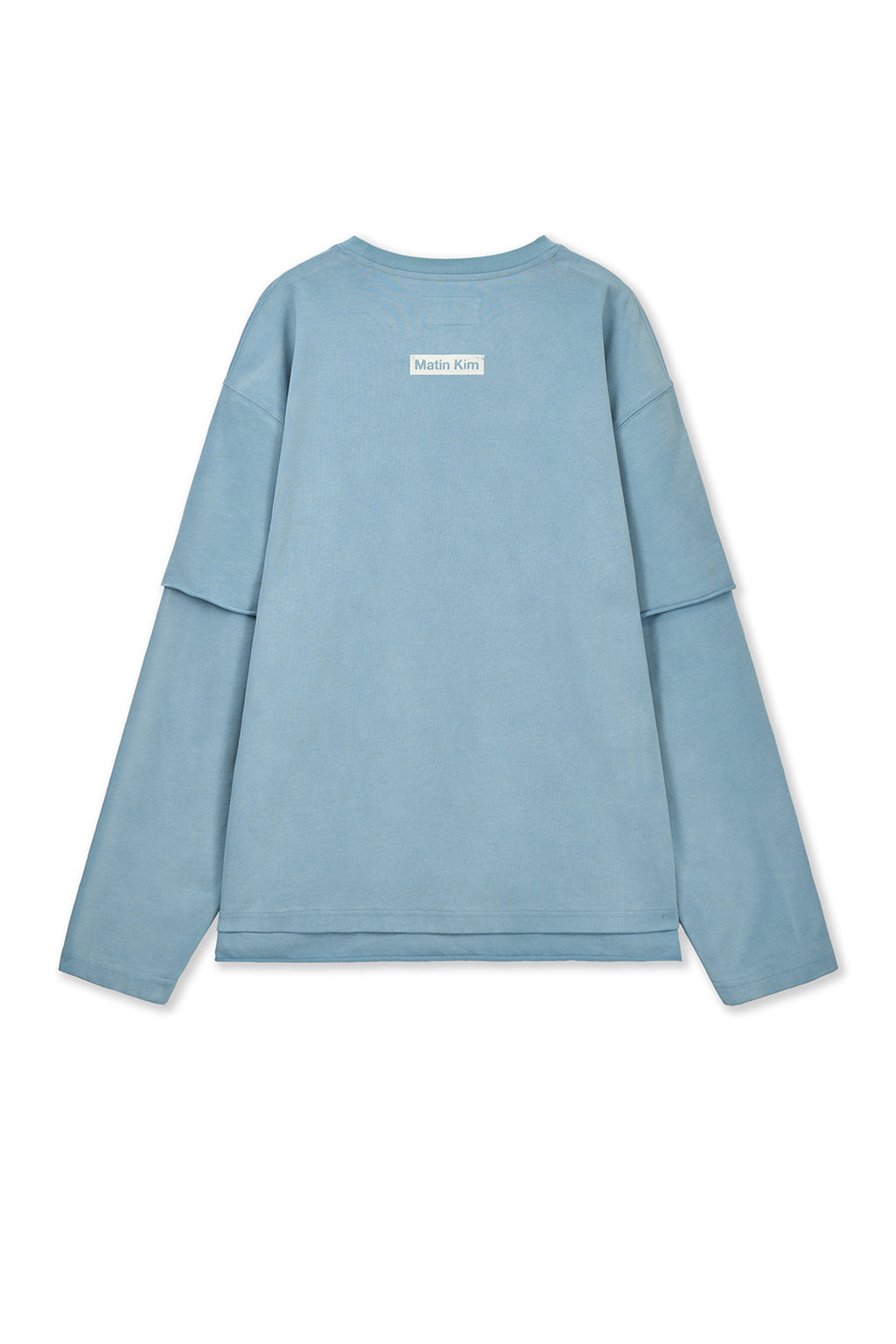 Matin Kim - Spray Effect Layered Top (Light Blue) product image 2 | TRAB K-Fashion Australia
