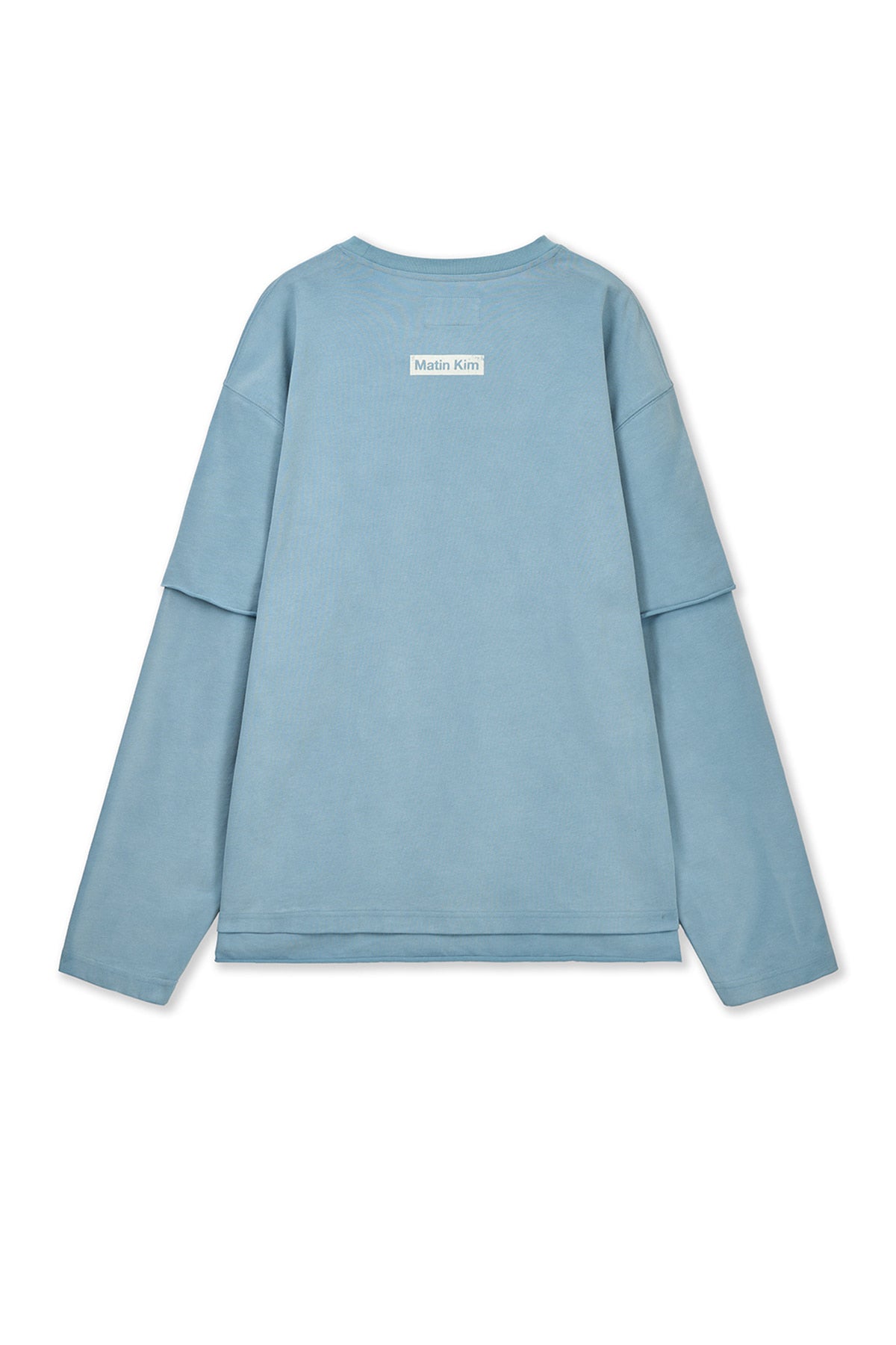 Matin Kim - Spray Effect Layered Top (Light Blue) product image 2 | TRAB K-Fashion Australia