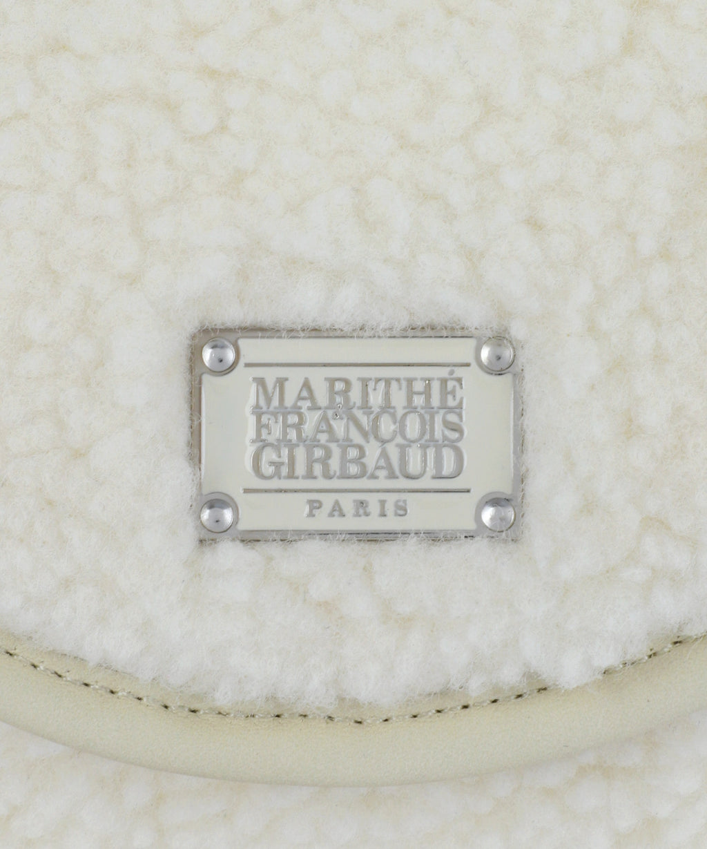 Marithe & Francois Girbaud - Classic Logo Mini Backpack (Ivory) product image 4 | TRAB K-Fashion Australia