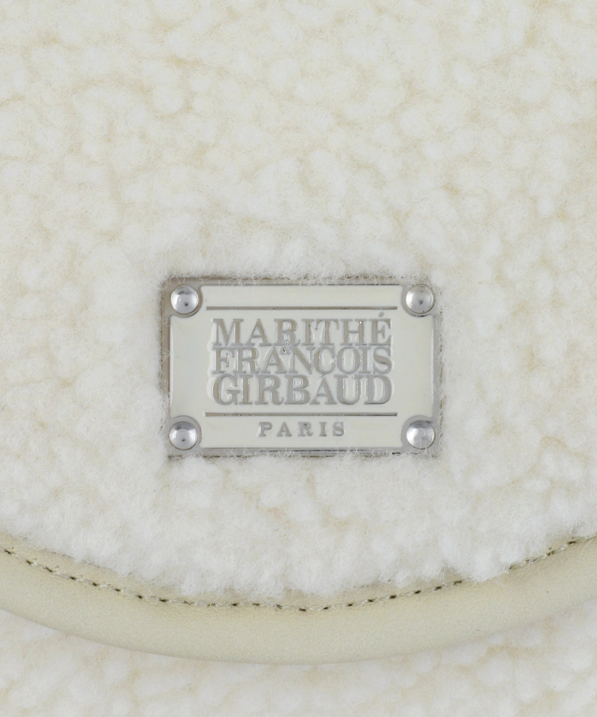 Marithe & Francois Girbaud - Classic Logo Mini Backpack (Ivory) product image 4 | TRAB K-Fashion Australia