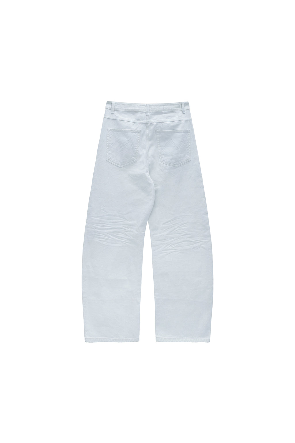 Matin Kim - Wide Cut Point Denim Pants (Light Blue) product image 2 | TRAB K-Fashion Australia