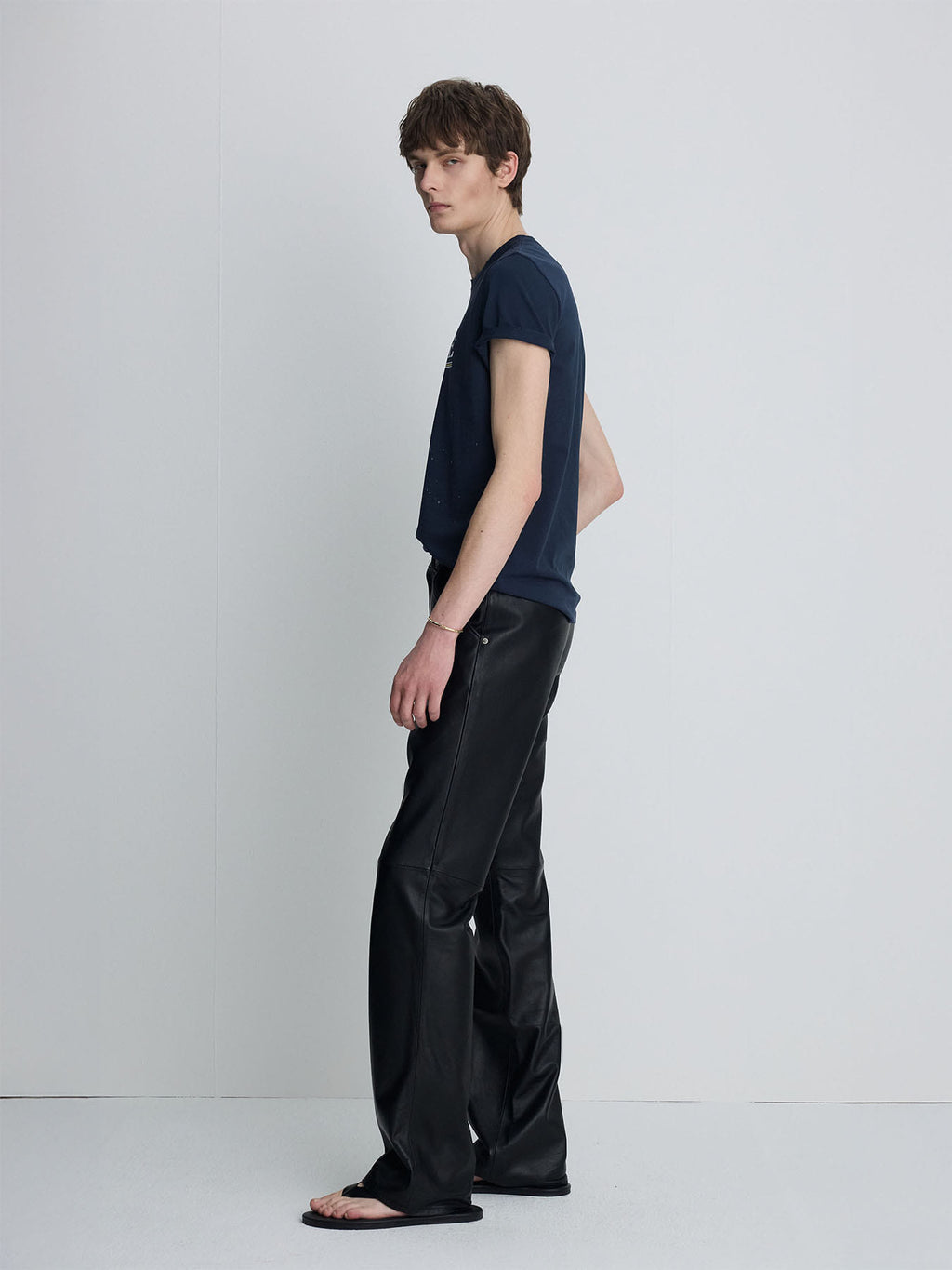 Tonywack - Distressed Libertine T-Shirt (Navy) product image 3 | TRAB K-Fashion Australia