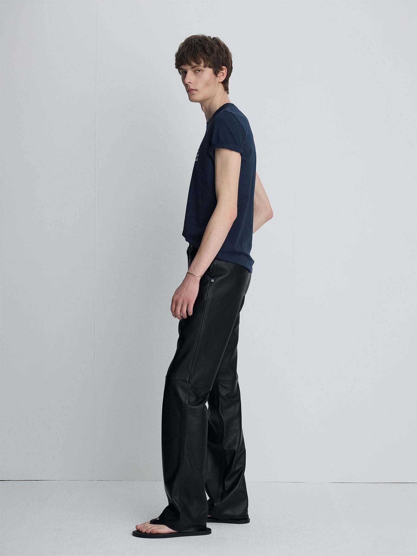 Tonywack - Distressed Libertine T-Shirt (Navy) product image 3 | TRAB K-Fashion Australia