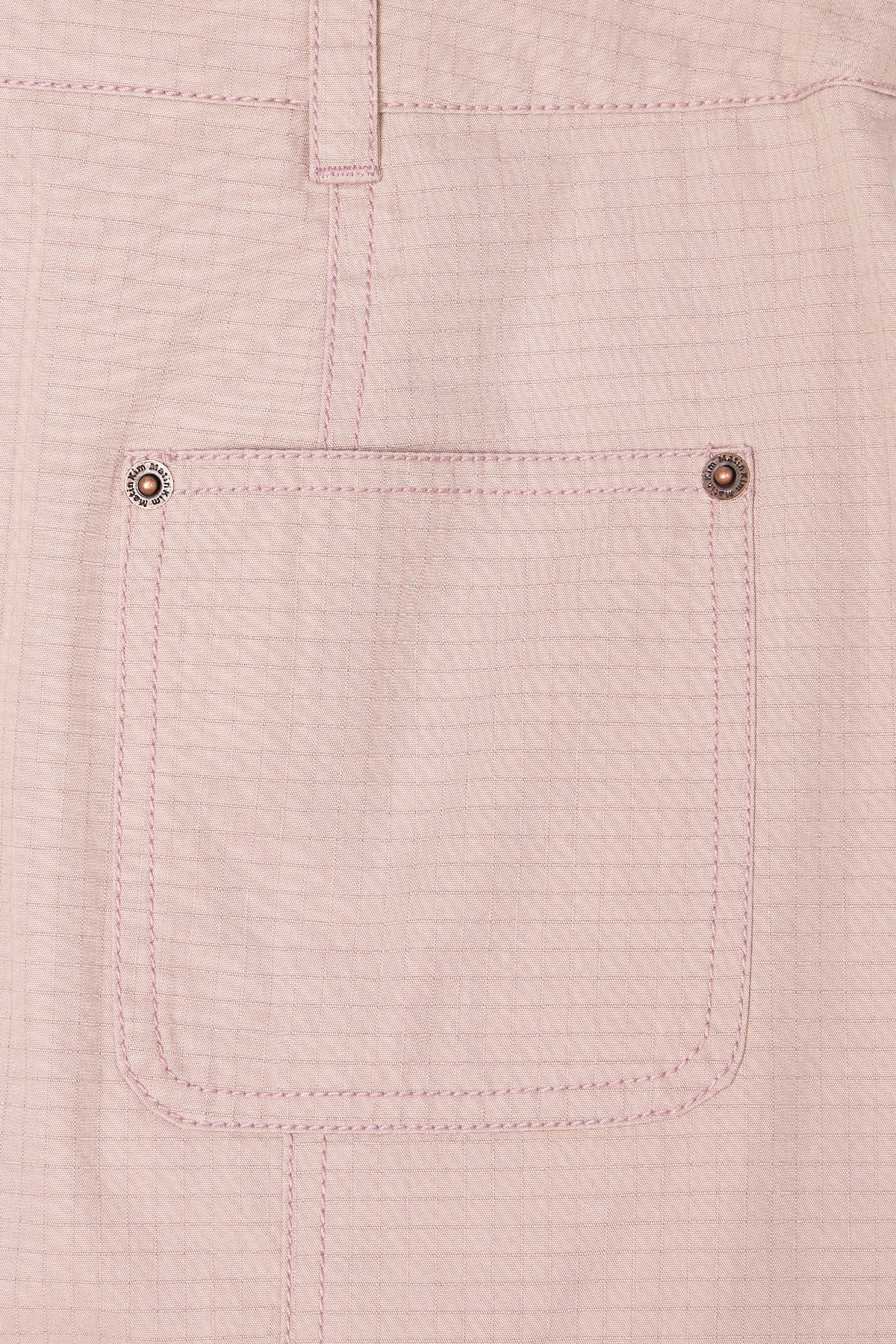 Matin Kim - Pocket Foldover Wrap Mini Skirt (Indian Pink) product image 4 | TRAB K-Fashion Australia