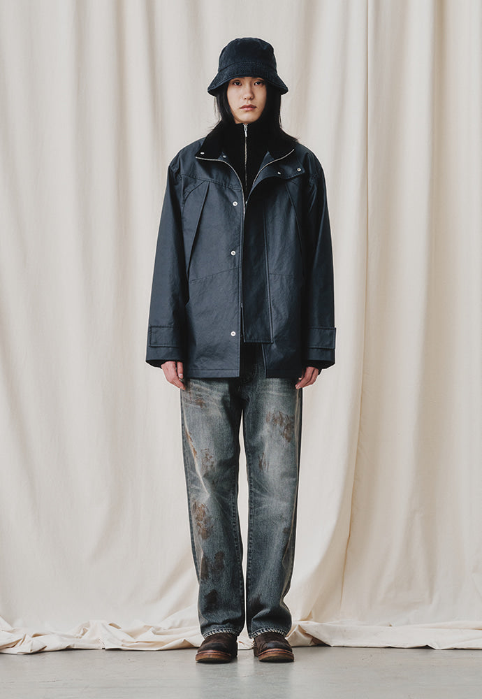 Art if acts - British Waxed Monster Parka (Black) product image 4 | TRAB K-Fashion Australia