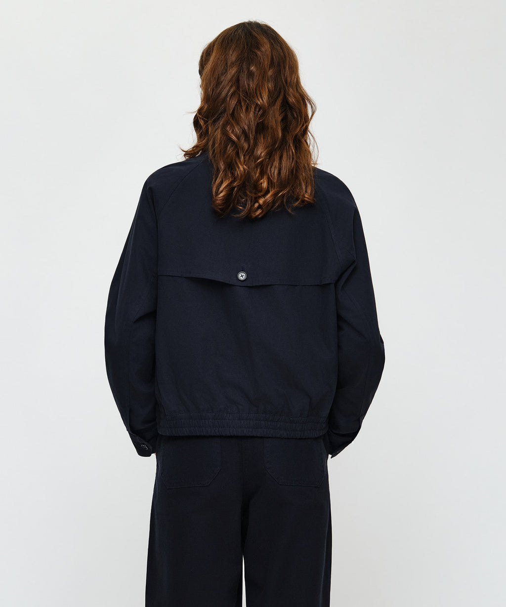 Marithe & Francois Girbaud - Cotton Herrington Jacket (Navy) product image 3 | TRAB K-Fashion Australia