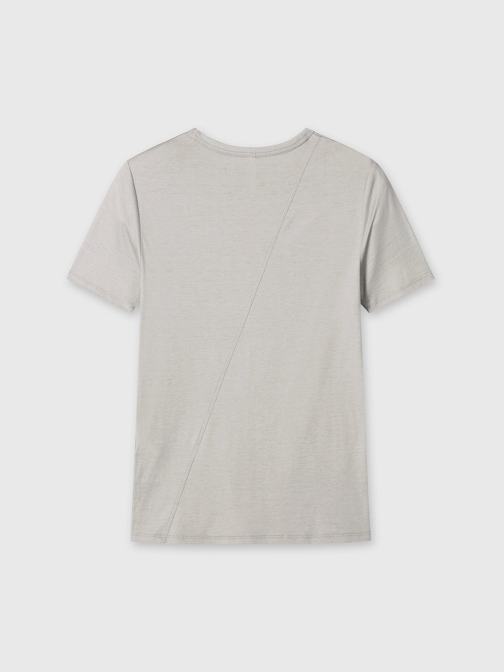 Tonywack - Tencel Short Sleeve T-Shirt (Light Grey) product image 8 | TRAB K-Fashion Australia
