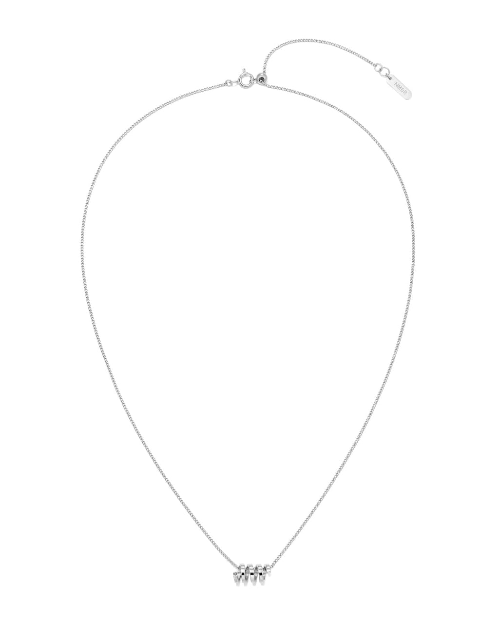 Numbering - Flat Coil Pendant Necklace #4809 product image 3 | TRAB K-Fashion Australia