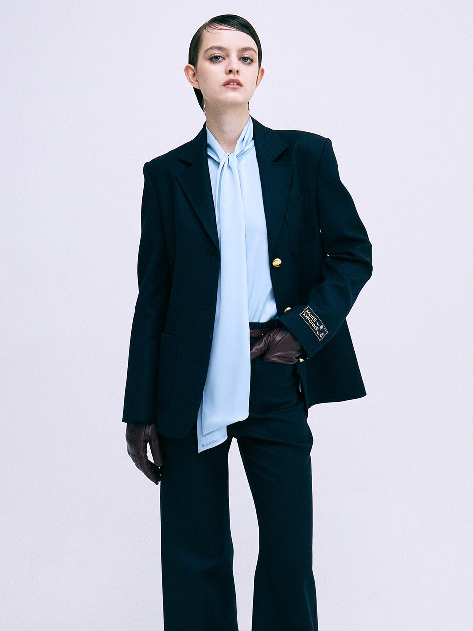 Mardi Mercredi - Wool Classic Single Jacket (Navy) product image 1 | TRAB K-Fashion Australia