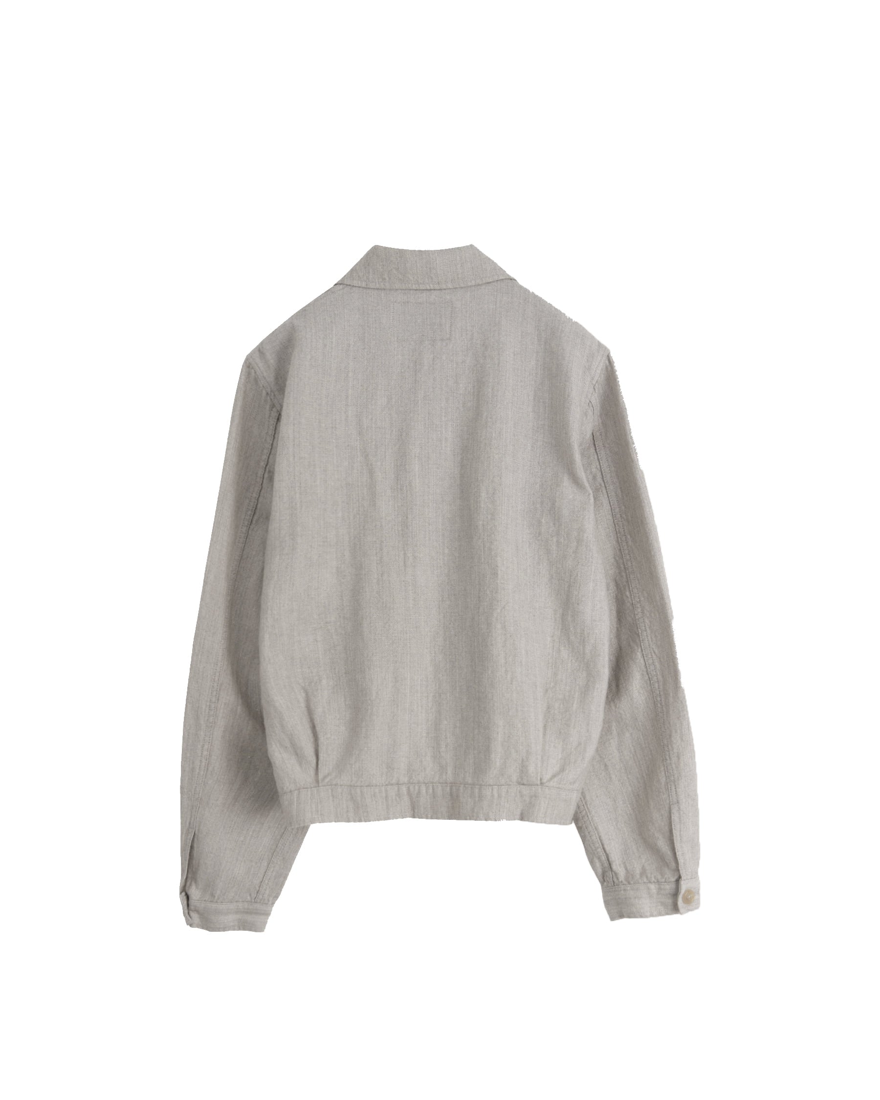 Brownyard - Boiled Wool Twill Jacket (Stone) product image 6 | TRAB K-Fashion Australia