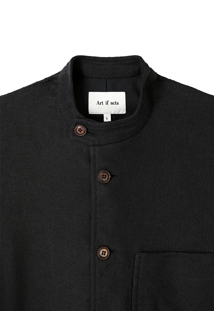 Art if acts - Silk French Forestiere Jacket (Black) product image 9 | TRAB K-Fashion Australia