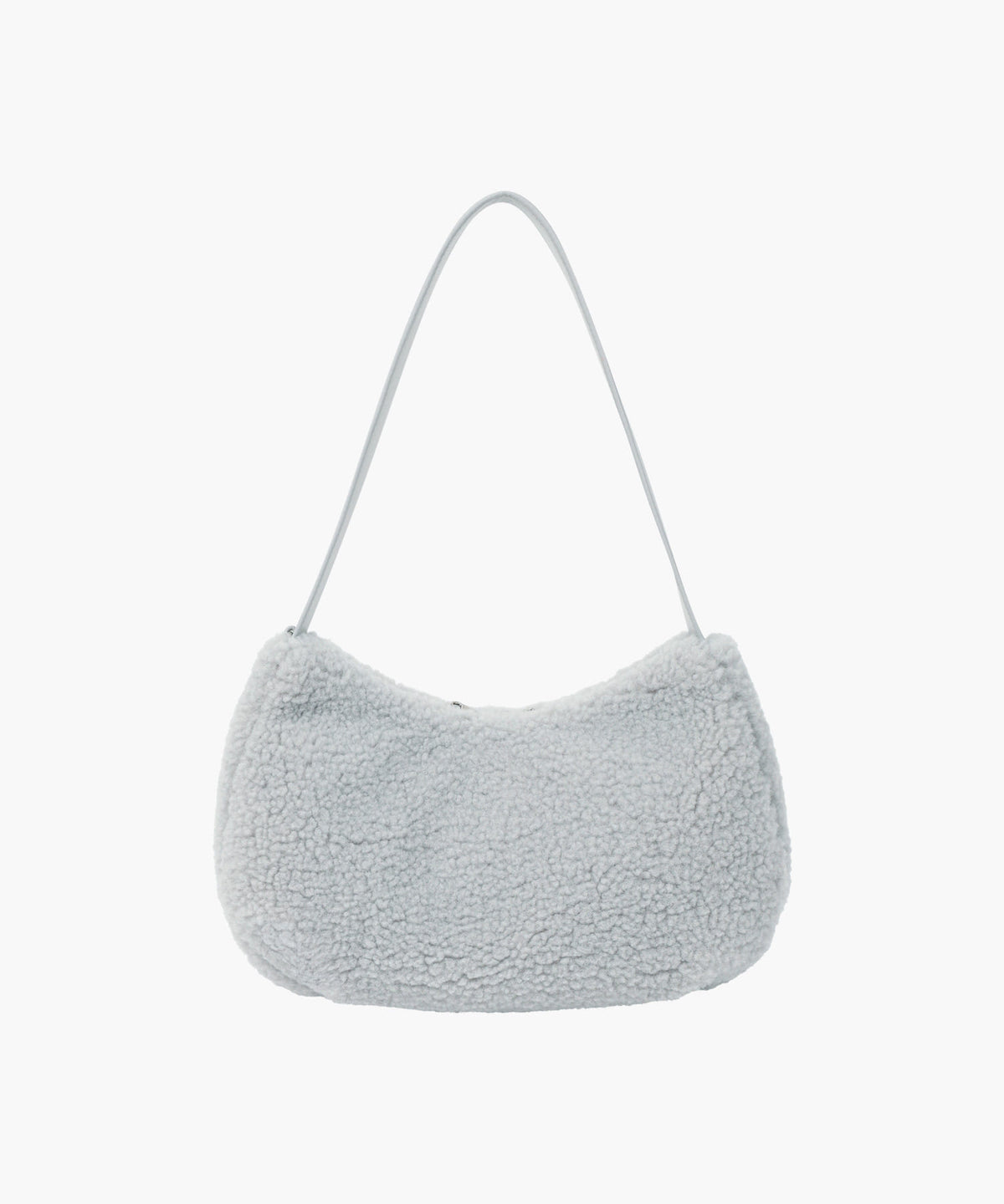 Marithe & Francois Girbaud - Fur Mini Tote Bag (Sky Blue) product image 3 | TRAB K-Fashion Australia