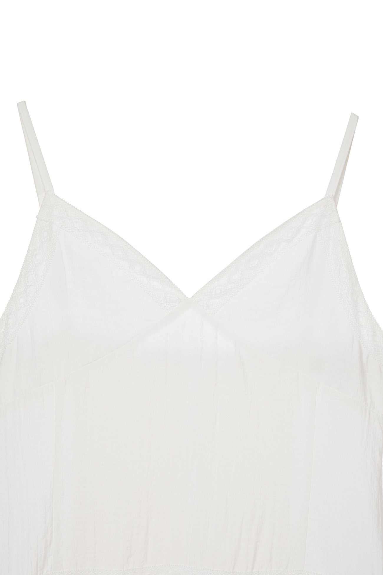 Deinet - Deinet Shirring Sleeveless Dress (White) product image 3 | TRAB K-Fashion Australia