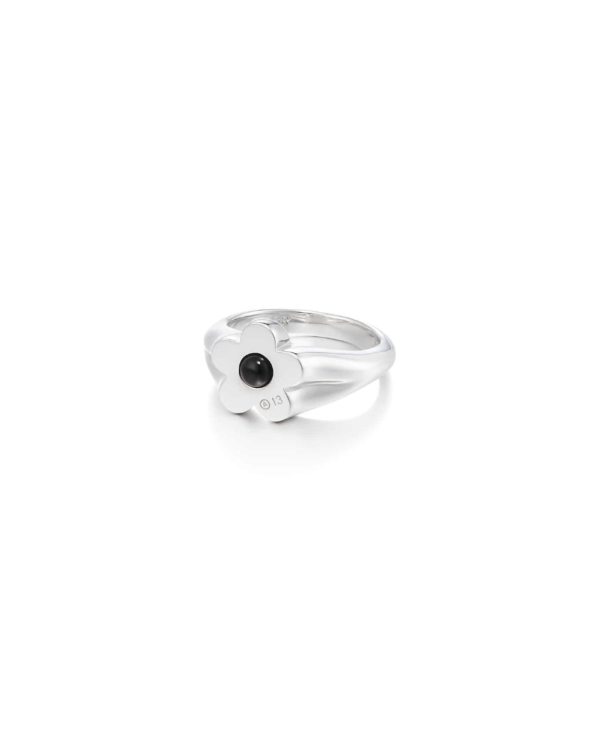 Numbering - Flower Signet Ring #8470 product image 5 | TRAB K-Fashion Australia