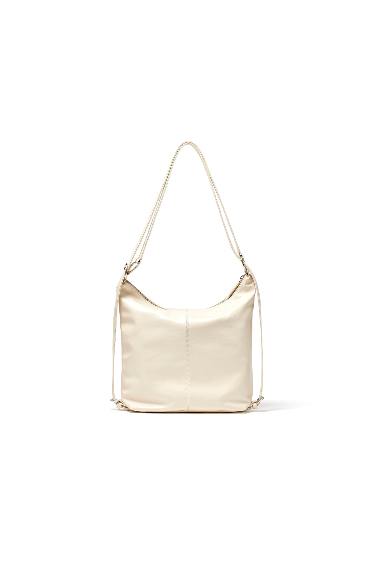 Matin Kim - Double Pocket Two Way Bag (Cream) product image 5 | TRAB K-Fashion Australia