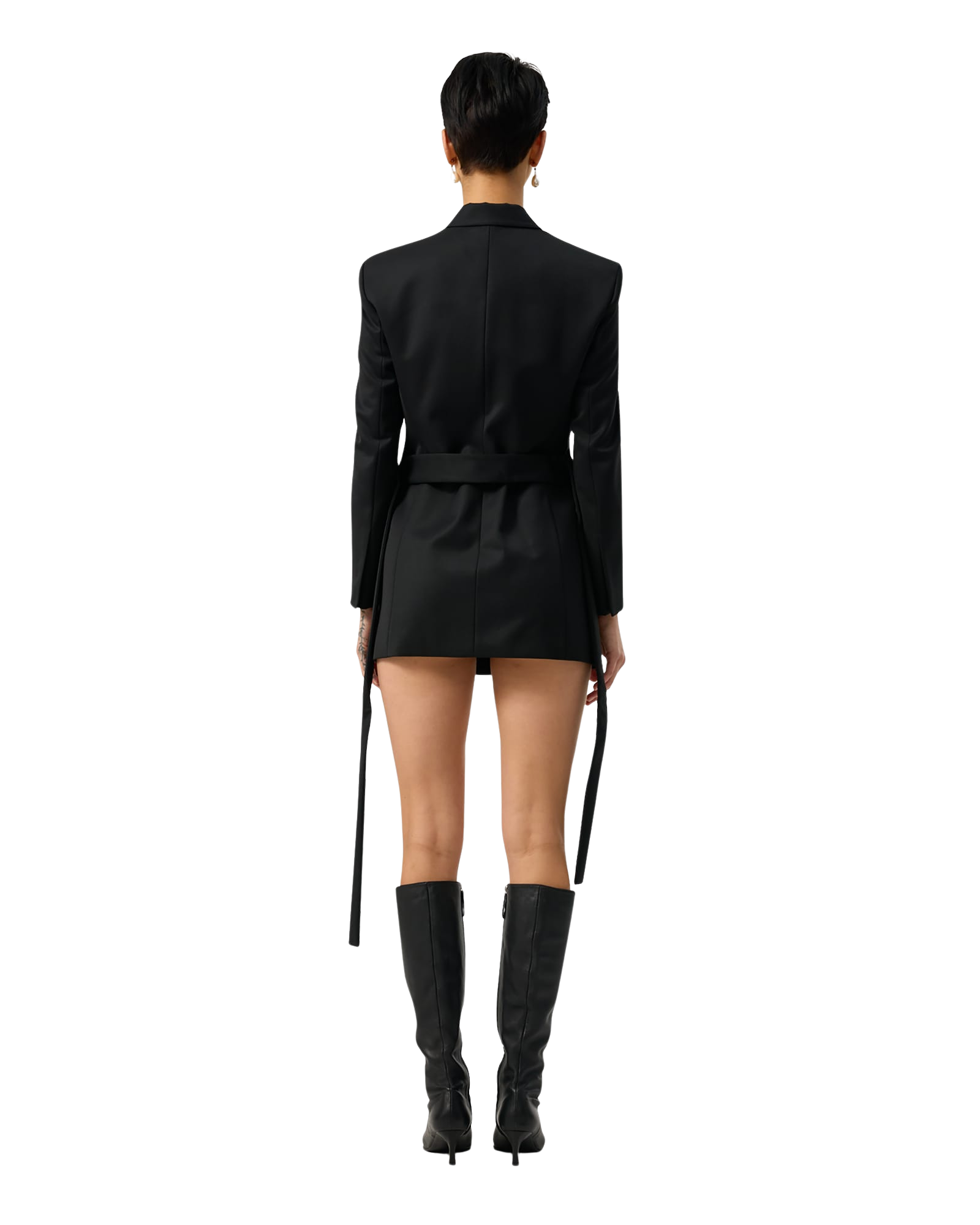 Kimhe Kim - Id Double-Breasted Blazer (Black) product image 10 | TRAB K-Fashion Australia