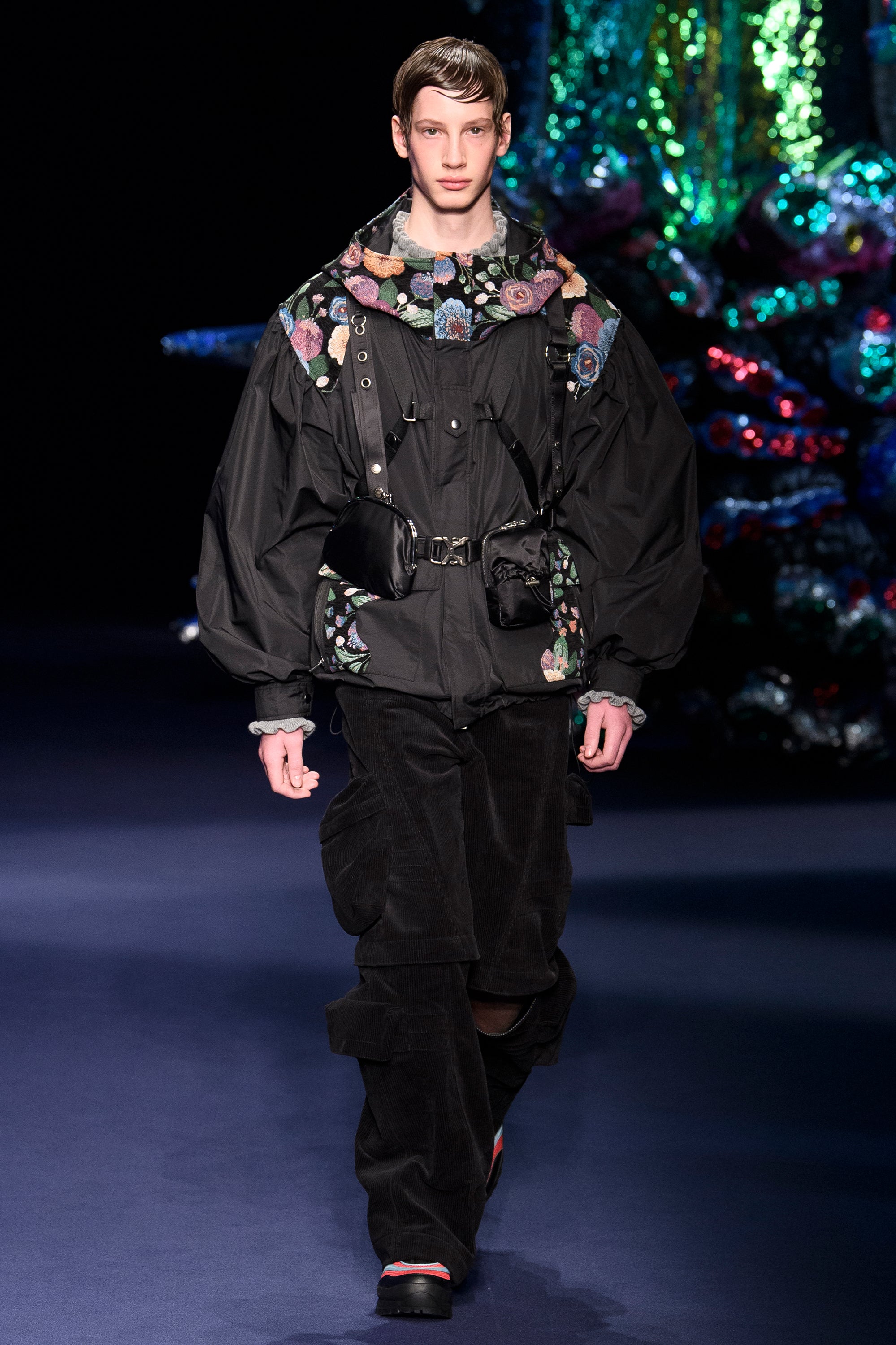 Andersson Bell - Milano Corduroy Cargo Pants (Black) product image 5 | TRAB K-Fashion Australia