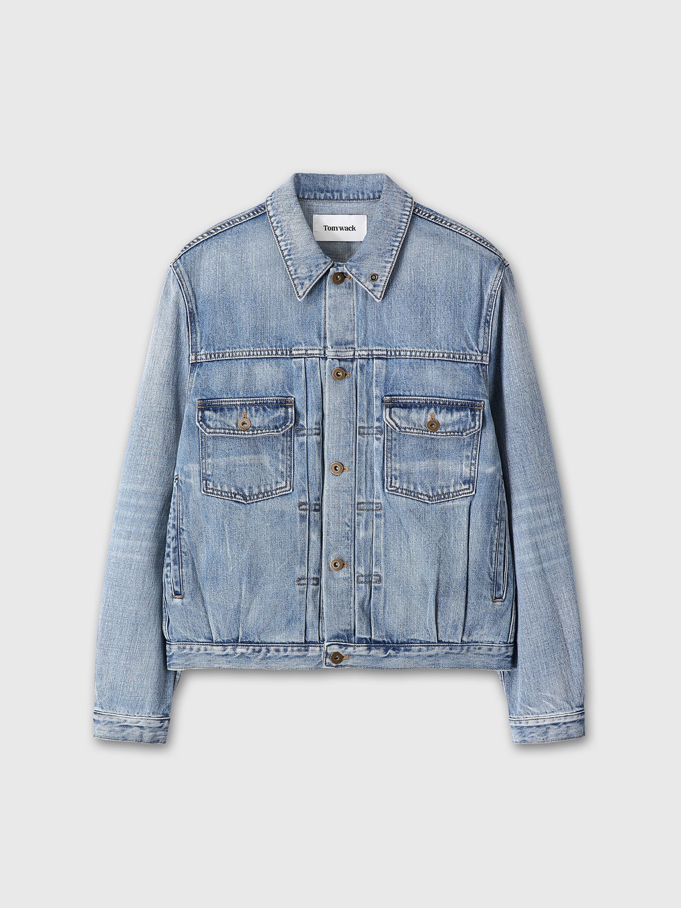 Tonywack - Type-2 Denim Trucker (Light Blue) product image 11 | TRAB K-Fashion Australia