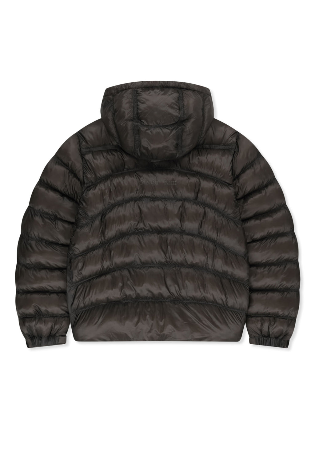 Matin Kim - Cloud Shell Hoody Padding Jumper (Charcoal) product image 2 | TRAB K-Fashion Australia