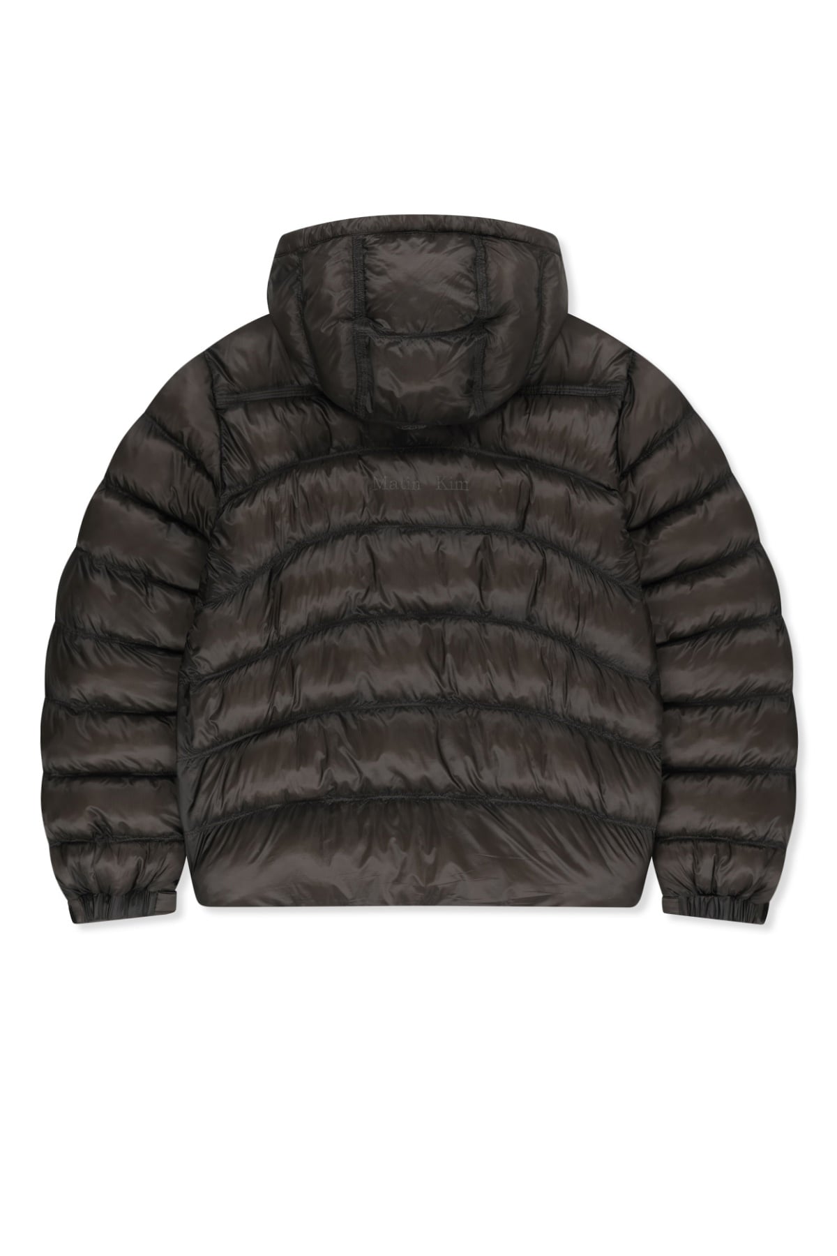 Matin Kim - Cloud Shell Hoody Padding Jumper (Charcoal) product image 2 | TRAB K-Fashion Australia