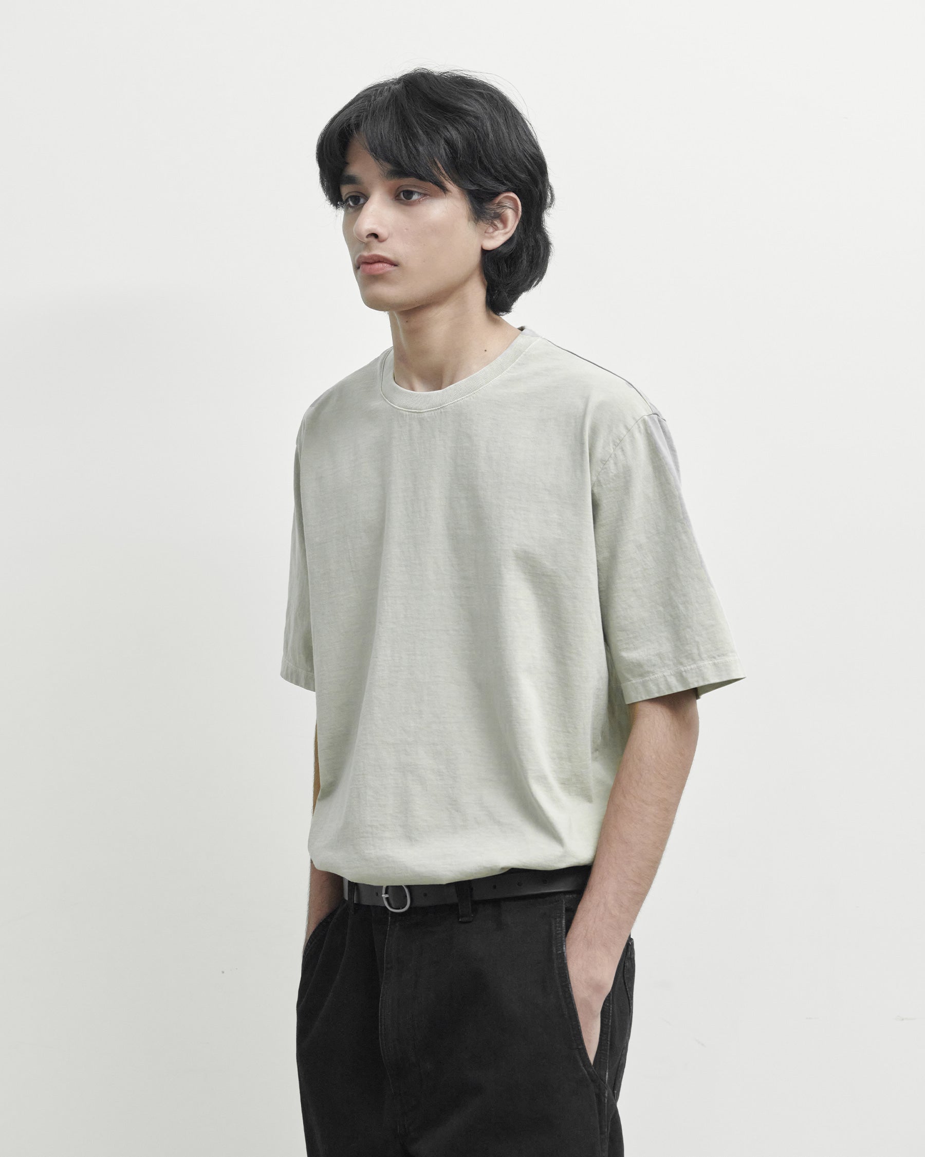 Brownyard - Washed T Shirt (Stone) product image 1 | TRAB K-Fashion Australia