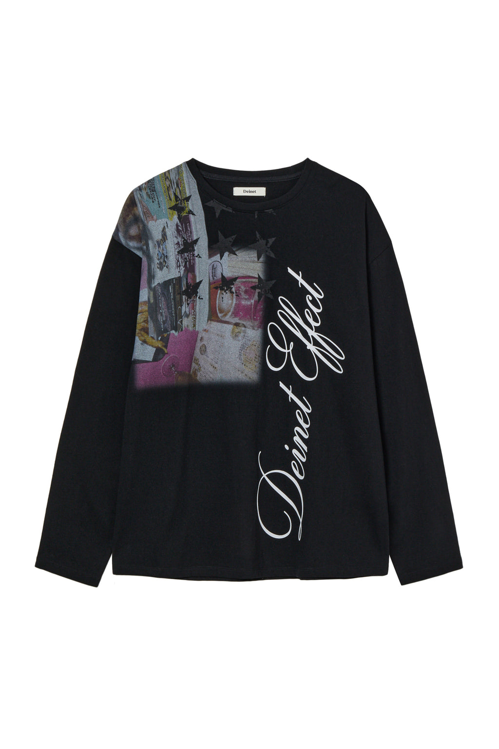 Deinet - Digital Vintage Long Sleeve (Black) product image 1 | TRAB K-Fashion Australia