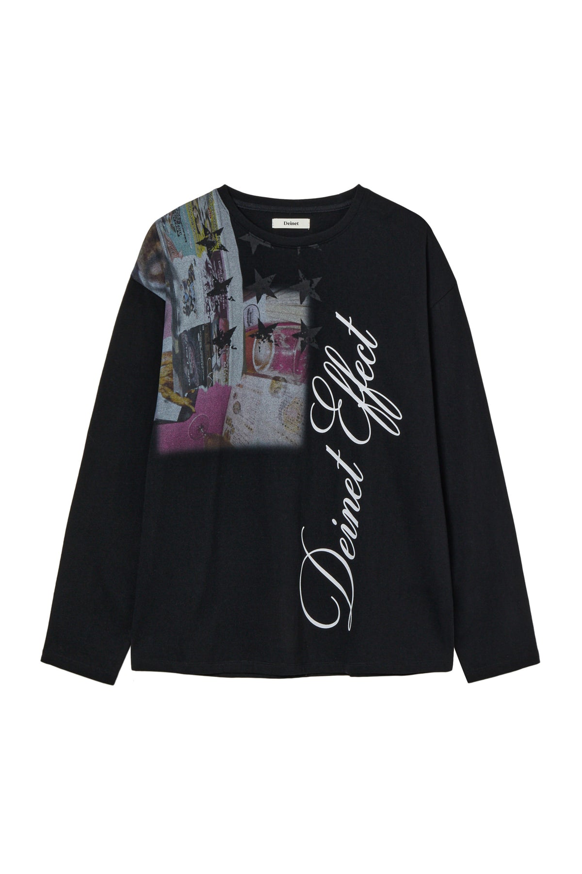 Deinet - Digital Vintage Long Sleeve (Black) product image 1 | TRAB K-Fashion Australia