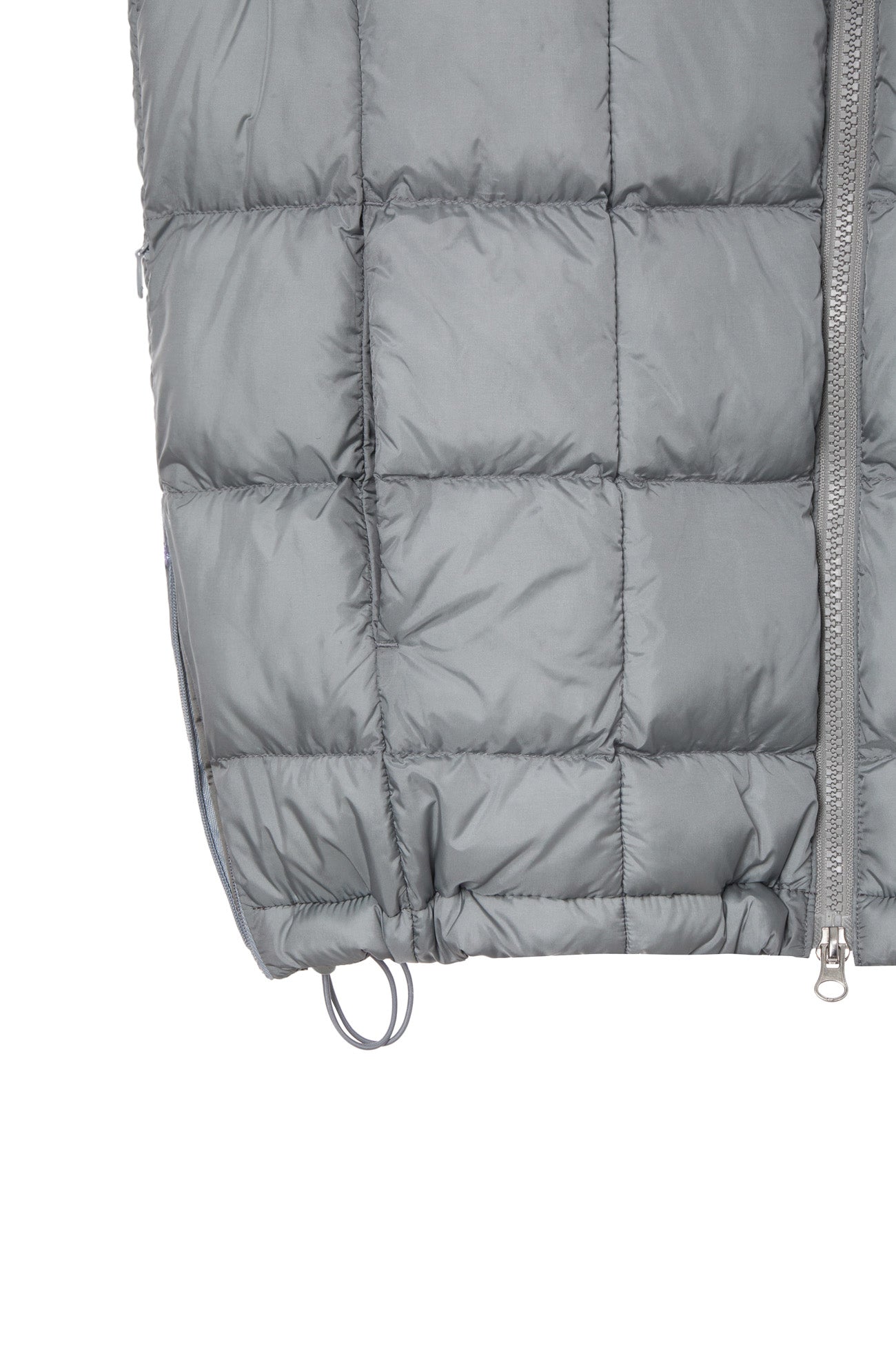 Deinet - Point Wellon Hood Vest (Silver) product image 7 | TRAB K-Fashion Australia