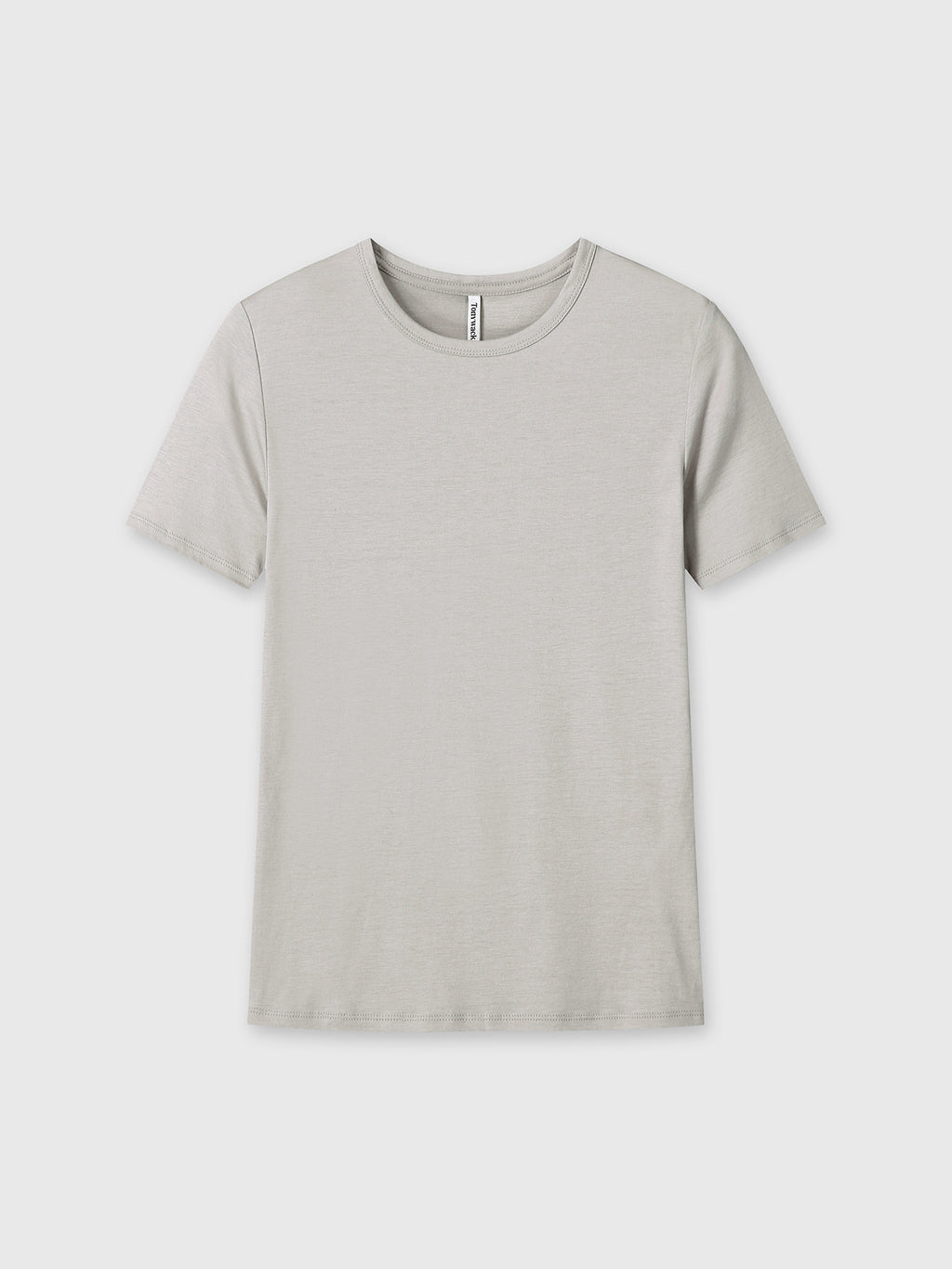 Tonywack - Tencel Short Sleeve T-Shirt (Light Grey) product image 7 | TRAB K-Fashion Australia