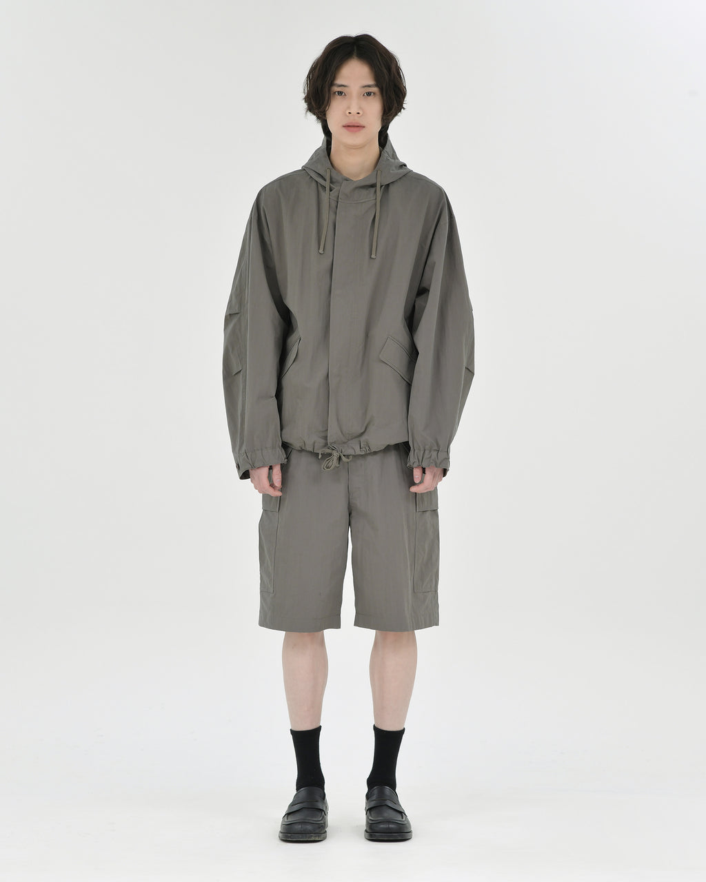 Brownyard - Travel Parka (Olive Grey) product image 1 | TRAB K-Fashion Australia
